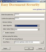 Easy Document Security screenshot